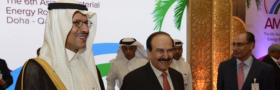 6th Asian Ministerial Energy Roundtable - HRH Prince Abdulaziz bin Salman Al-Saud and HE Dr Abdul Hussain bin Ali Mirza