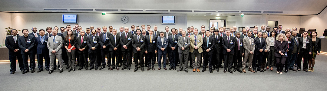 group photo at the 5th IEA-IEF-OPEC workshop on interactions between physical and financial energy markets