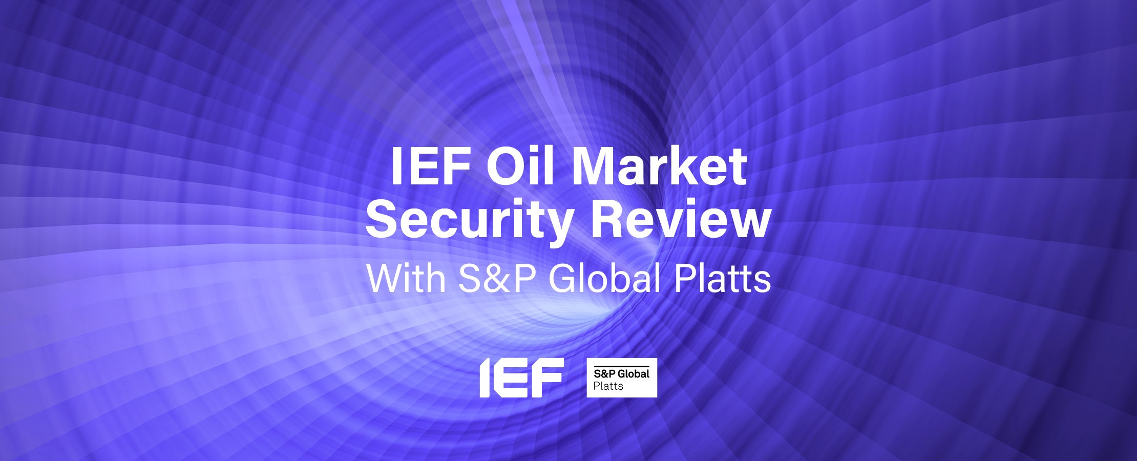 IEF Oil Market Review Banner