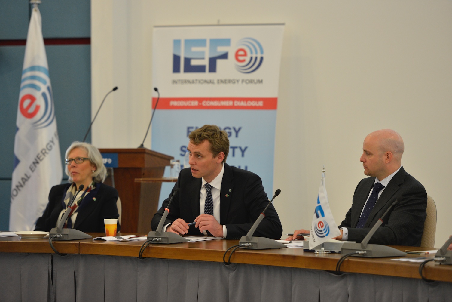 IEF Lecture Norwegian Minister  (5)  04 14 2013