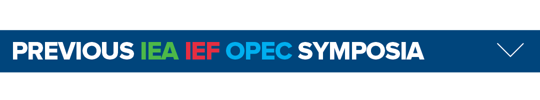 Previous IEA-IEF-OPEC Symposia