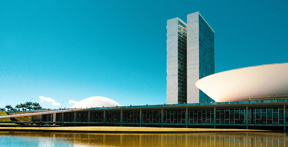 Photo of Brasilia buildings