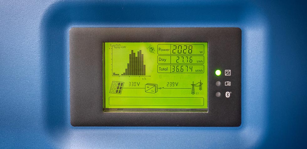 Photo of a smart meter